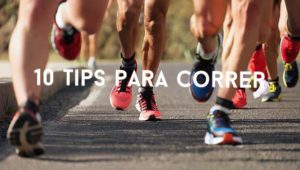 foto de gente corriendo con el título "10 tips para correr"