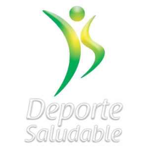 Logo blanco Deporte Saludable